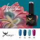 Selección de color de la laca del gel de la primavera, 4 unids CCO Quality Gel Lacquer Set 1