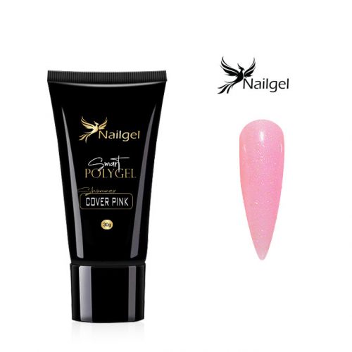 Smart polygel Shimmer Cover Rosa - 30 g