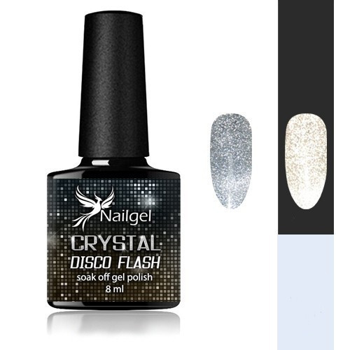 Crystal Disco Flash 001 Magnetic Gel Lacquer 8 ml