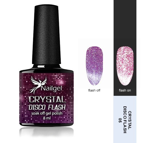 Crystal Disco Flash 005 Magnetic Gel Lacquer 8 ml