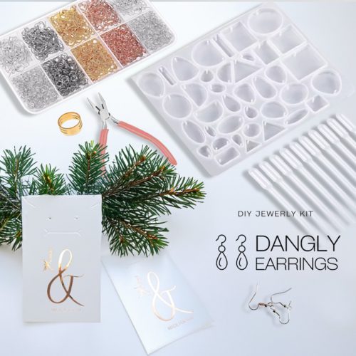 DIY- Kit para la fabricación de pendientes colgantes - DANGLY EARRINGS