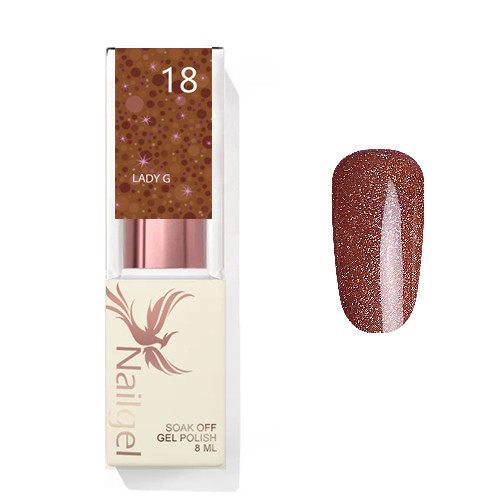 Lady G 018 Gel Lacado 8 Ml