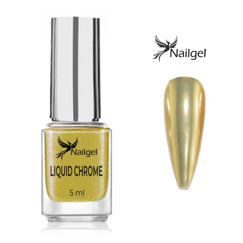 Liquid Chrome Gold - polvo de cromo líquido 5 ml