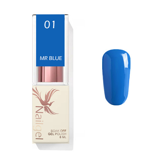 Mr Blue 01 - gel barniz 8 Ml