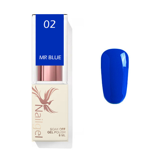 Mr Blue 02 - gel barniz 8 Ml