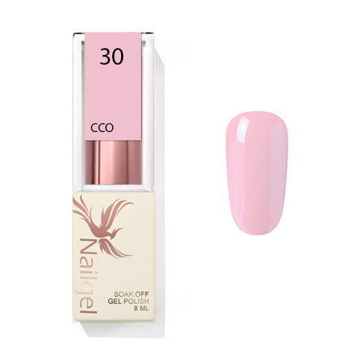 Transparente Rosa 030 CCO Gel Lacado 8ml