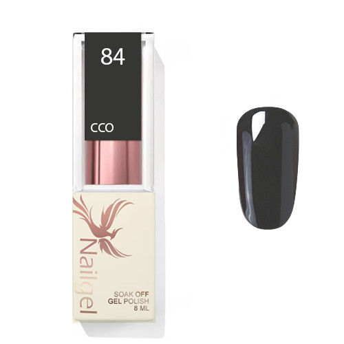 Transparente Negro 084 CCO Gel Lacado 8ml 